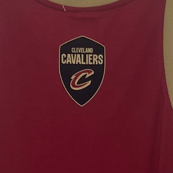Cleveland Cavaliers Tshirt Jersey Tank Mens Size Small Red New NBA - Picture 6 of 11